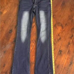 Women's Dark Wash Bootcut Jeans - Blue